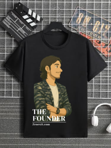 Customised T-Shirt – Design Your Own, or We'll | Zenextt® Personalized Tees India