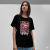Positive Vibes Floral T-Shirt – Unisex Black Tee | Zenextt® Uplifting Streetwear 3
