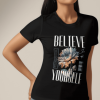 Believe In Yourself T-Shirt – Unisex Black Tee | Zenextt® Motivational Streetwear 2